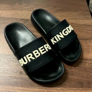 Burberry kids slide sandal